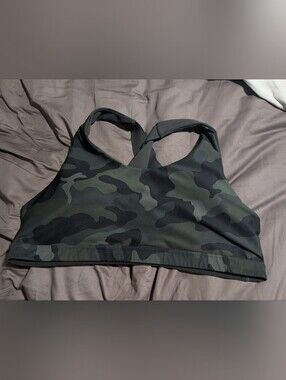 Green Camo Plus Old Navy Sports Bra